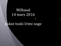 Jodan tsuki irimi nage