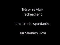 Suwari wasa Trésor et Alain : spontanéité
