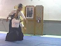 Jodan tsuki kokyu nage