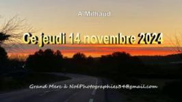 Entraînement du 14 nov. 2024