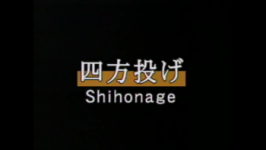 Ai hanmi katate dori Shiho nage